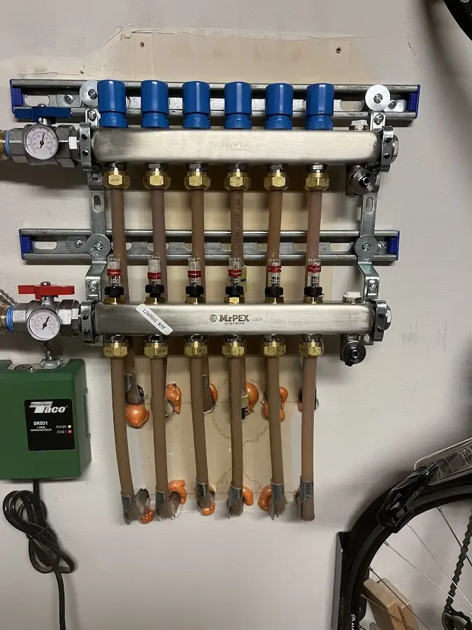 Plumber performing Leak Detection at a residential property in Forest Glen